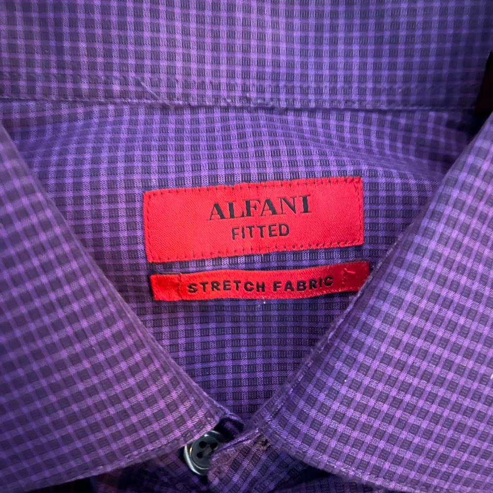 ALFANI Vintage Dress Shirt